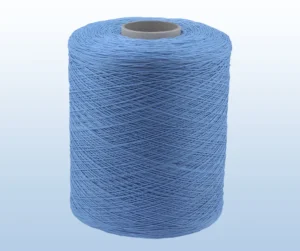 Heat Set Yarn Blue